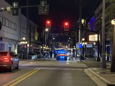 4 dead, 11 injured after a car chased by police plows into a crowd outside Tampa bar