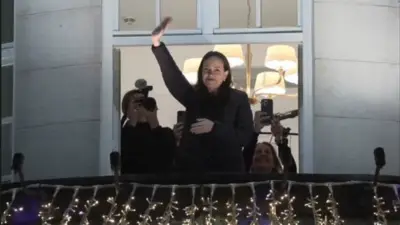 After months in hiding, Venezuelan opposition leader Machado reappears as a Nobel laureate