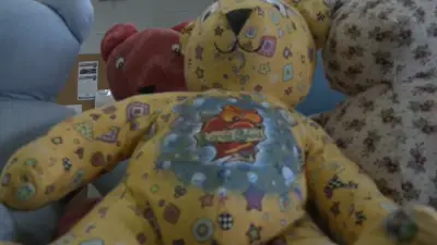 Jacksonville inmates sew teddy bears for children in need