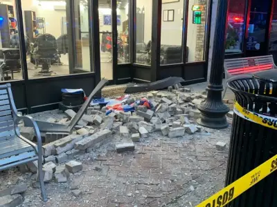 Heap of bricks fell off building facade in Roslindale, fire department says