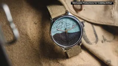The ‘D-Day watches’ made from WWII helmets — and beach sand from Normandy