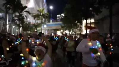 2 SoFlo spots are getting into the Christmas spirit with a fun run, DJ party