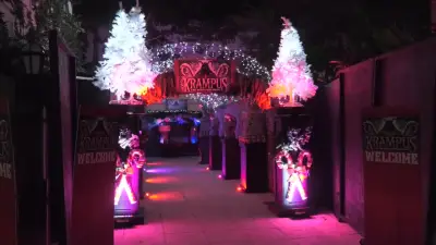 Christmas takes a twisted turn at Jungle Island with a unique holiday-themed horror experience