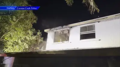 Crews extinguish house fire in Coconut Creek; no injuries reported