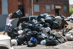 Day 3 of DC33 strike: No talks planned as tensions, and trash piles, rise