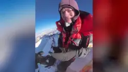 ‘Everything is trying to kill you’: Illinois man details treacherous climb to the top of Mount Everest