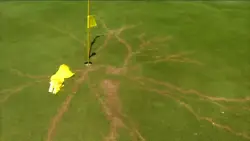 Lightning struck golf flag in Fort Pierce; no injuries reported