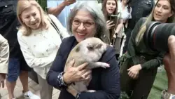 Miami-Dade mayor pardons pig named ‘6-7’ in annual holiday tradition
