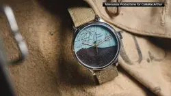 The ‘D-Day watches’ made from WWII helmets — and beach sand from Normandy