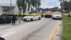 Driver battered officer, struck 3 vehicles while fleeing North Miami Beach traffic stop, police say