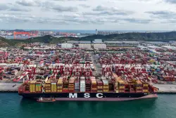 China's trade surplus hits $1 trillion for first time ever