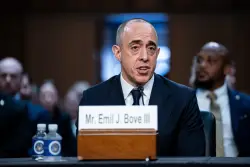 Senate panel approves federal judge nomination for Emil Bove, who defended Trump